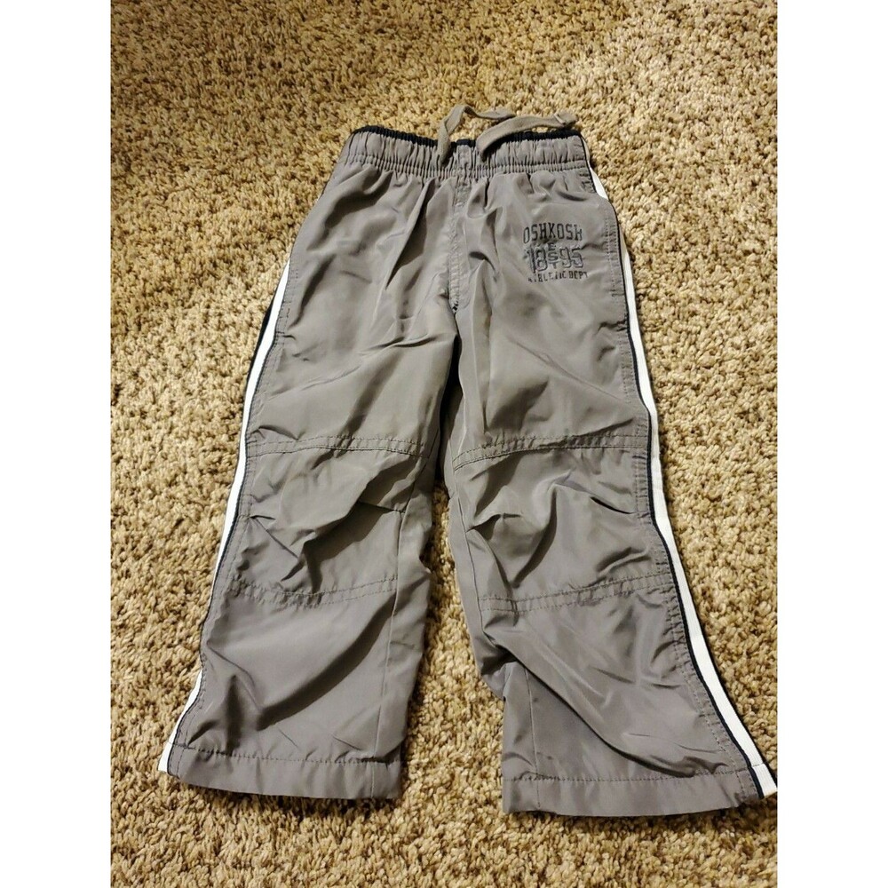 Boy's Oshkosh 2 t gray lined athletic pants